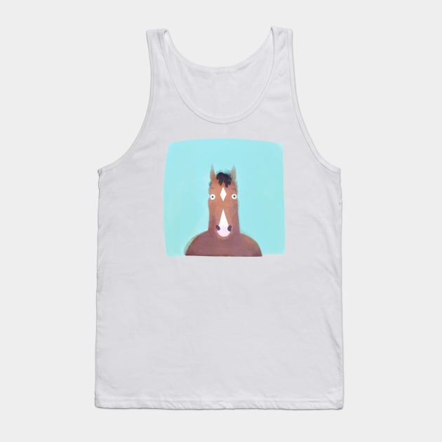 BoJack Horseman Tank Top by claudiamaestriny